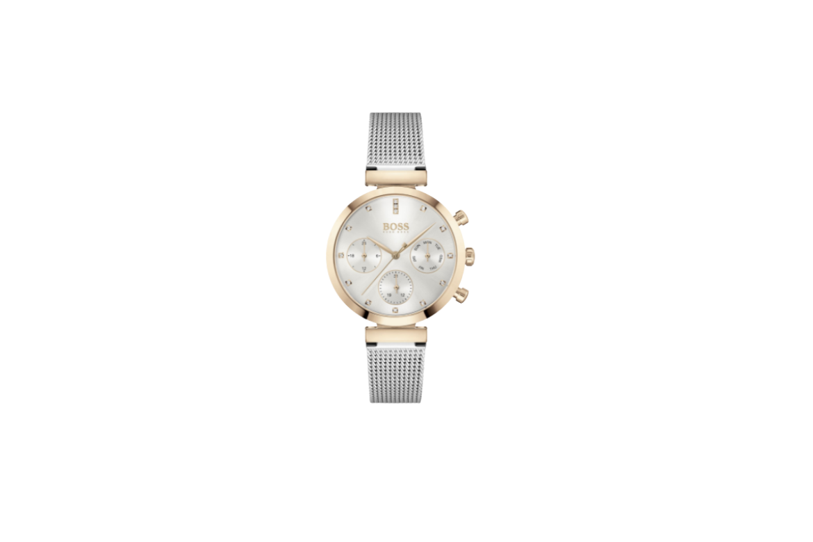 BOSS 1502551 – zegarek damski z cyrkoniami, który doda Ci blasku!